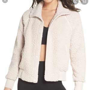Zella cozy up bomber jacket